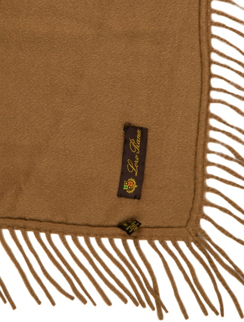 Loro Piana Printed Cashmere Throw Blanket