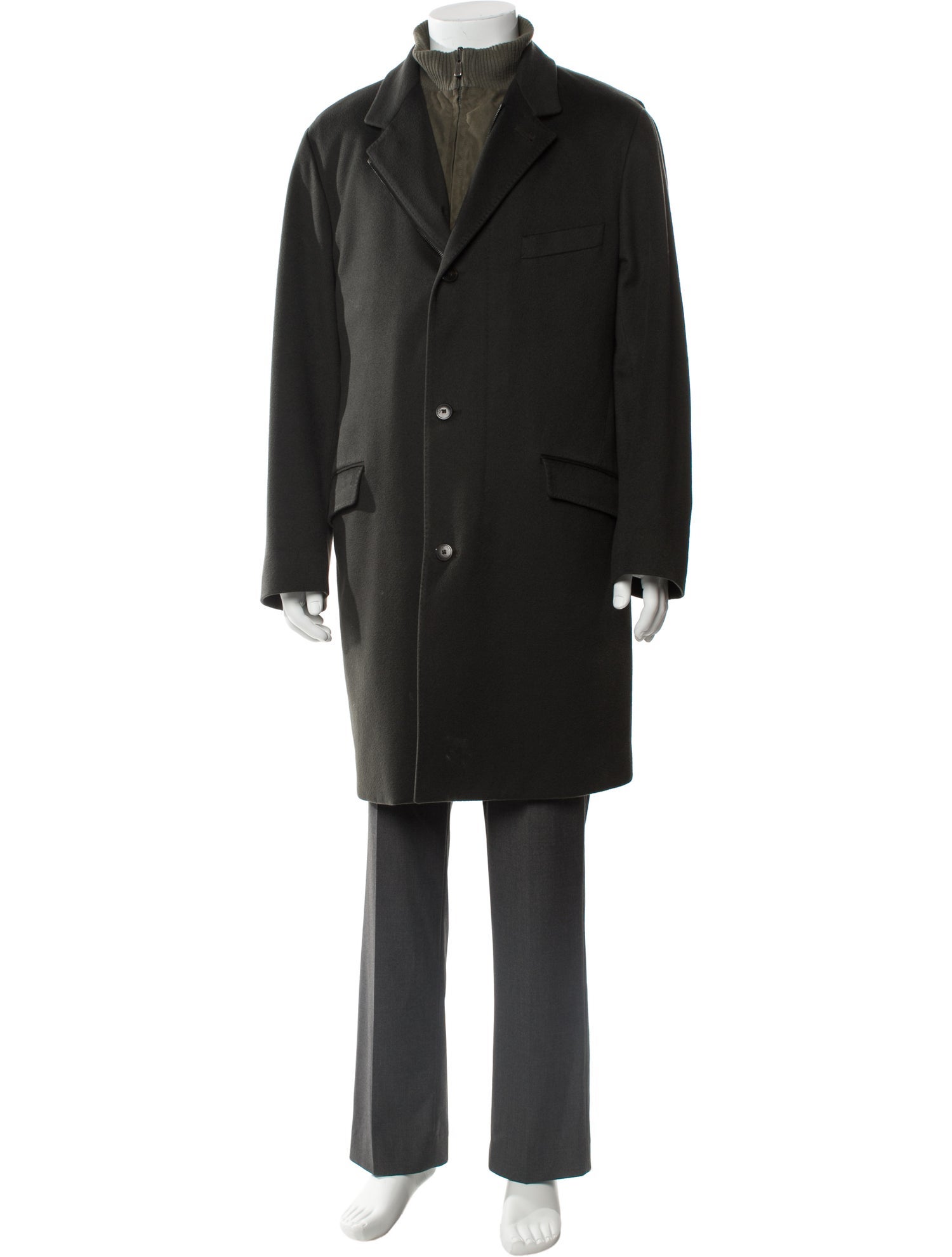 Loro Piana 'Storm System' Cashmere Overcoat