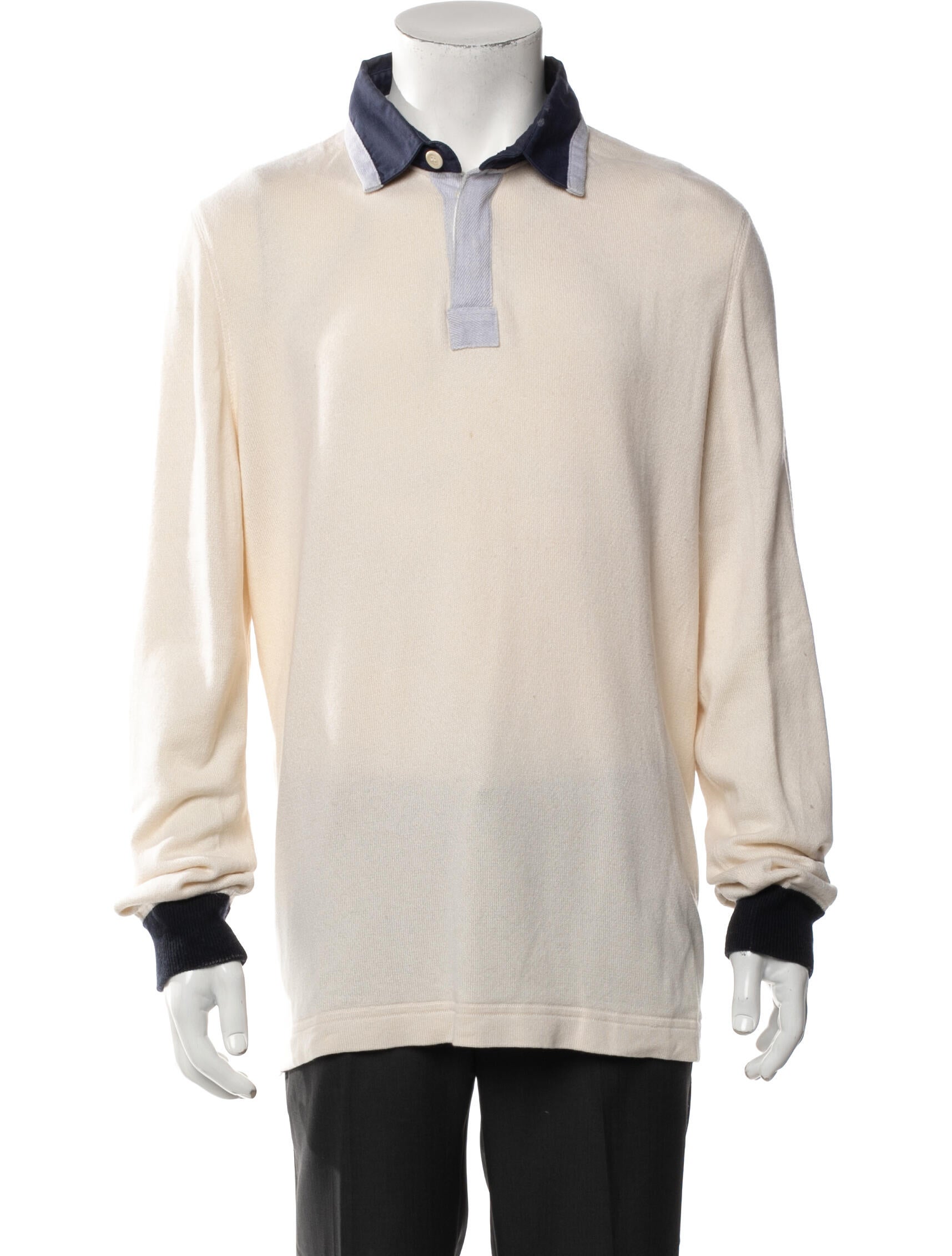 Loro Piana Silk Collar Pullover