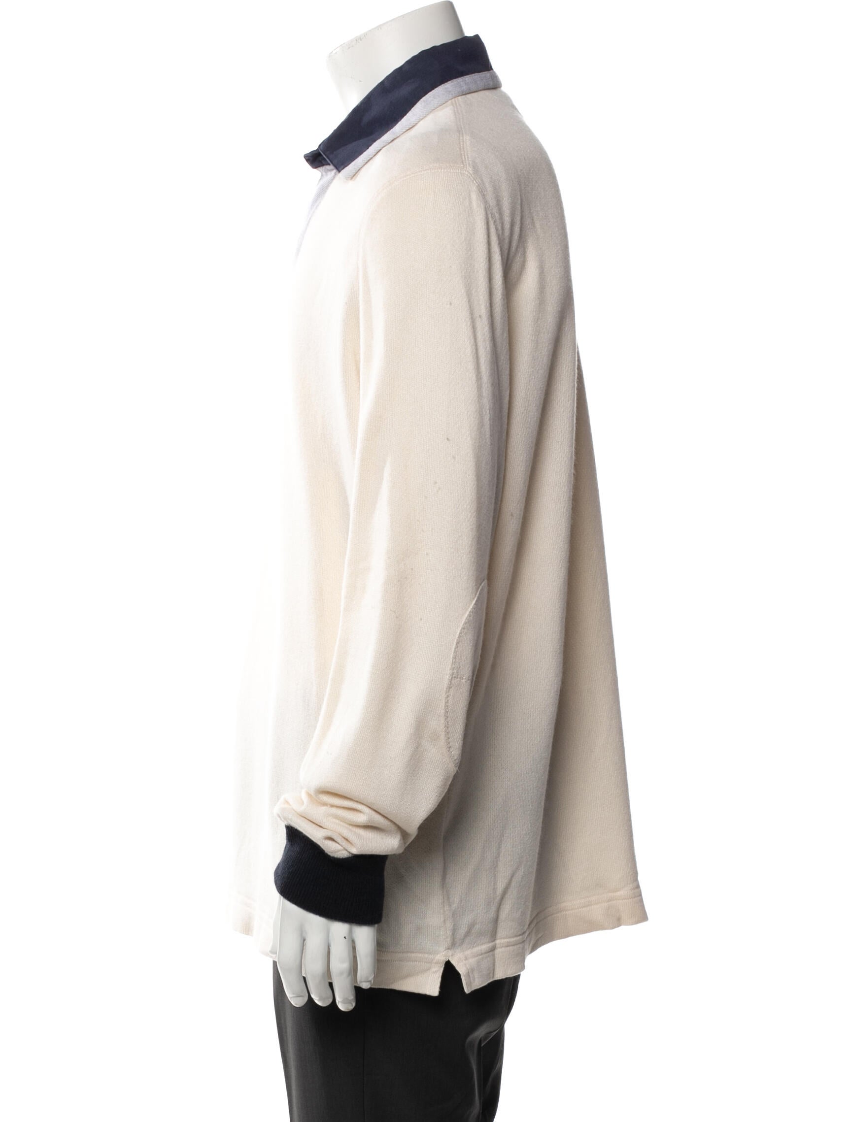 Loro Piana Silk Collar Pullover