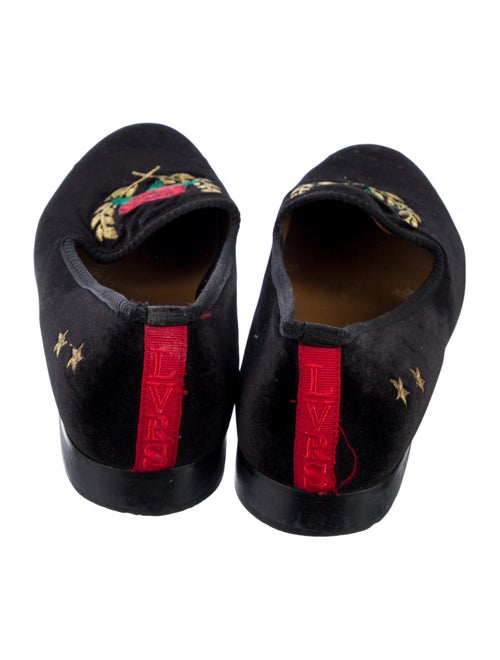 Del Toro Velvet Patterned Loafers