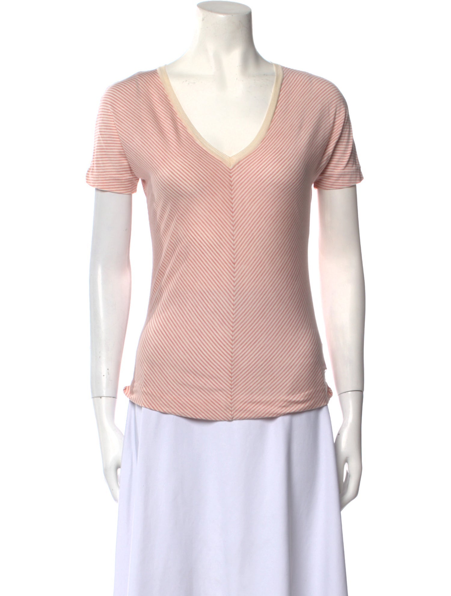 Loro Piana Silk V-Neck T-Shirt