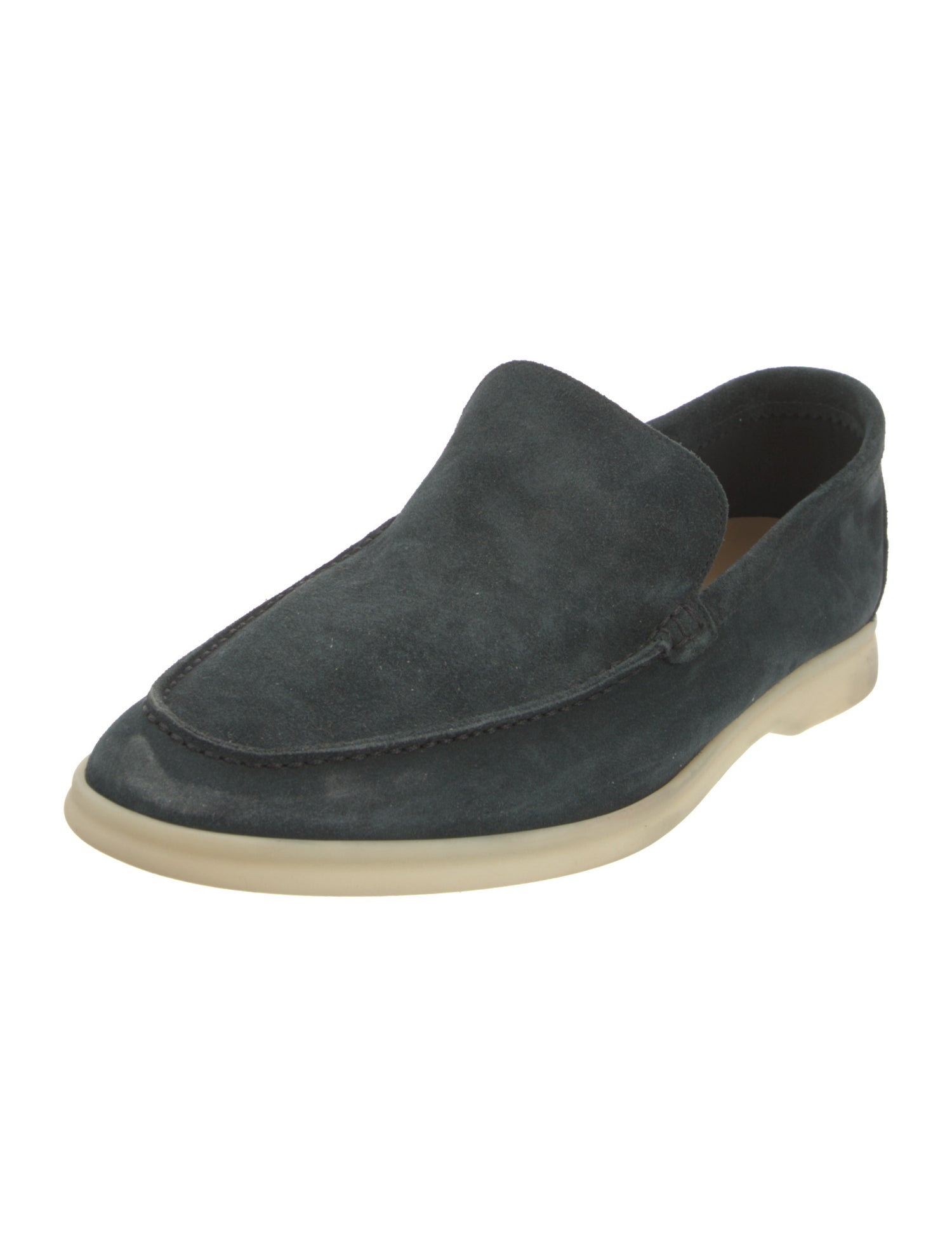 Loro Piana Summer Walk Suede Loafers