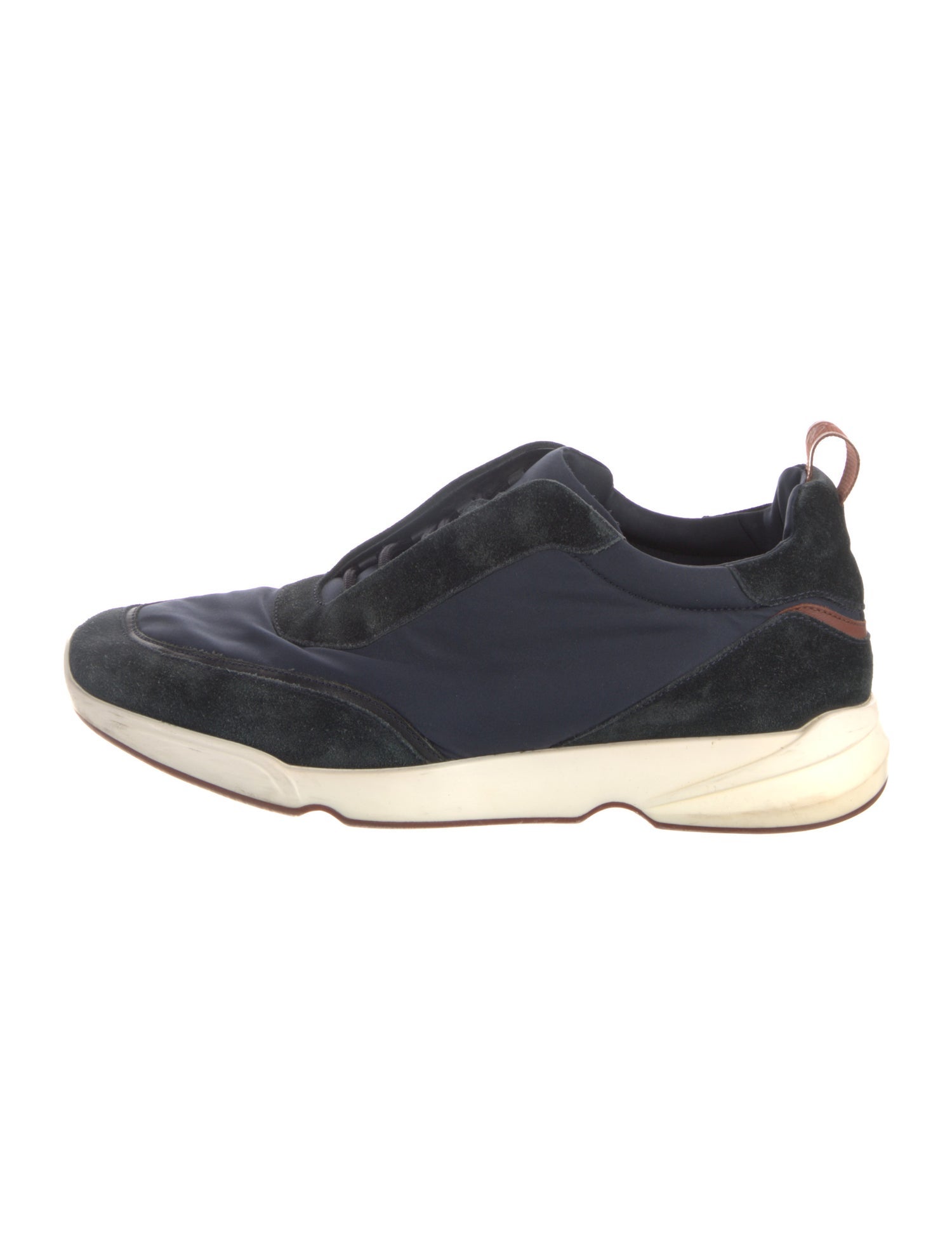 Loro Piana Freetime Walk High-Top Sneakers - Grey Sneakers