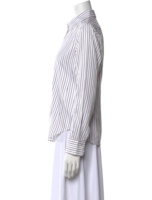 Loro Piana Striped Striped Button-Up Top