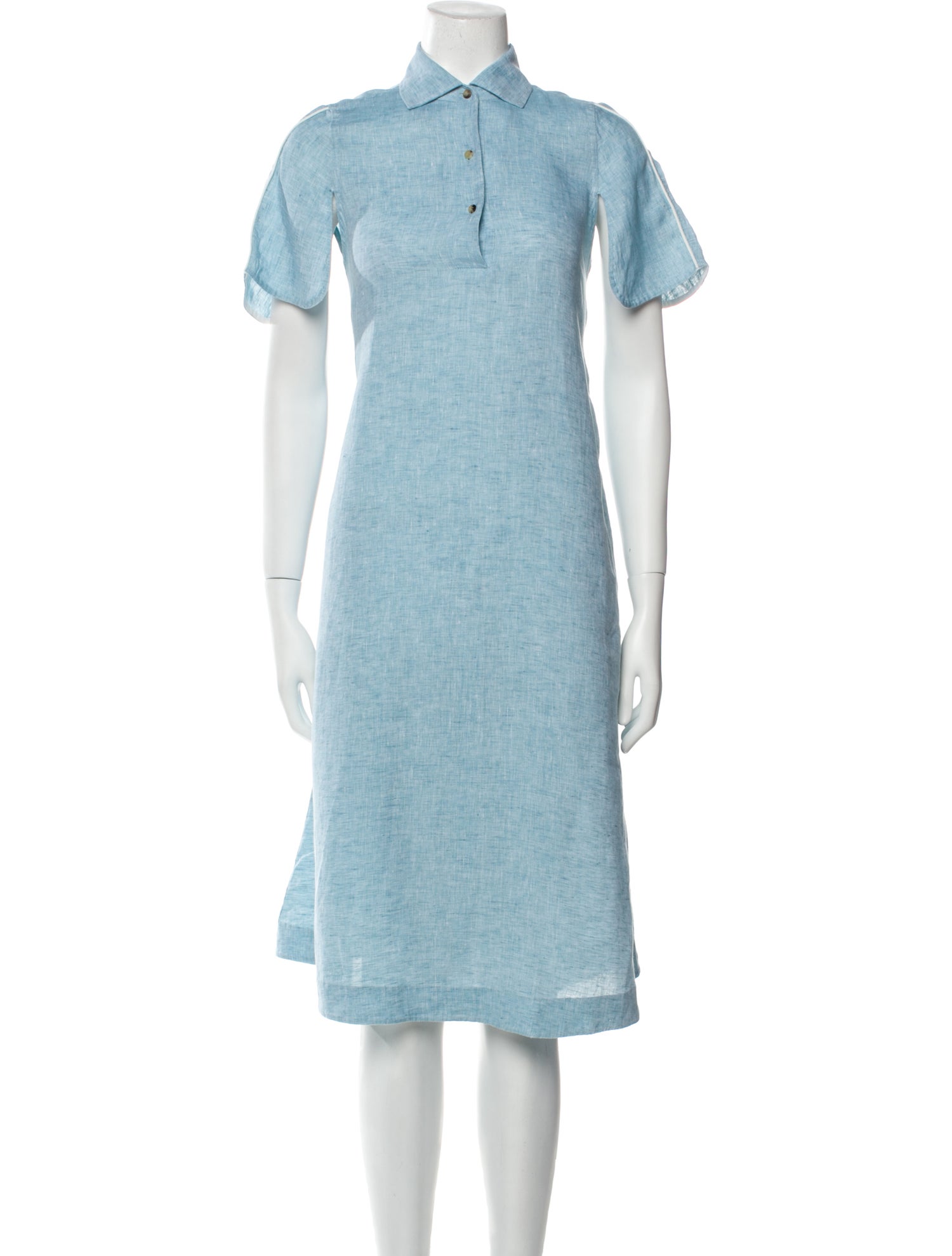 Loro Piana Linen Midi Length Dress