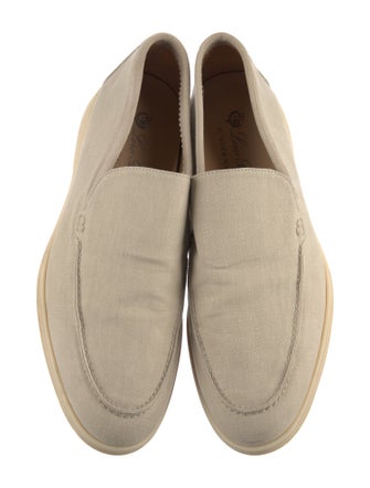 Loro Piana Summer Walk Suede Loafers