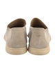 Loro Piana Summer Walk Suede Loafers