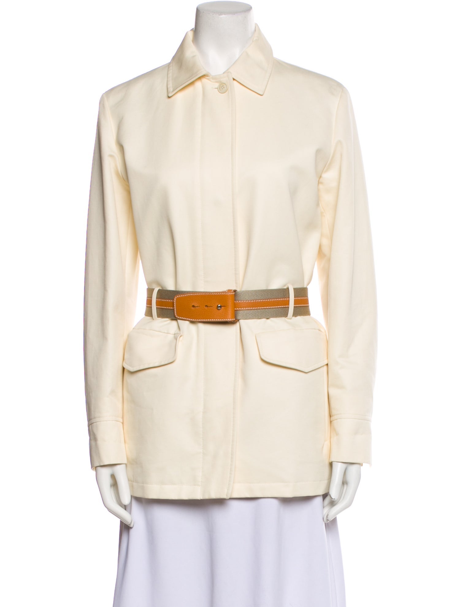 Loro Piana Colorblock Pattern Coat