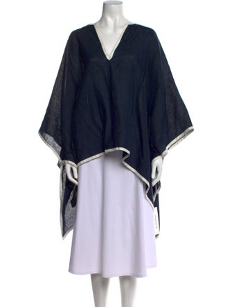 Loro Piana Linen V-Neck Sweater