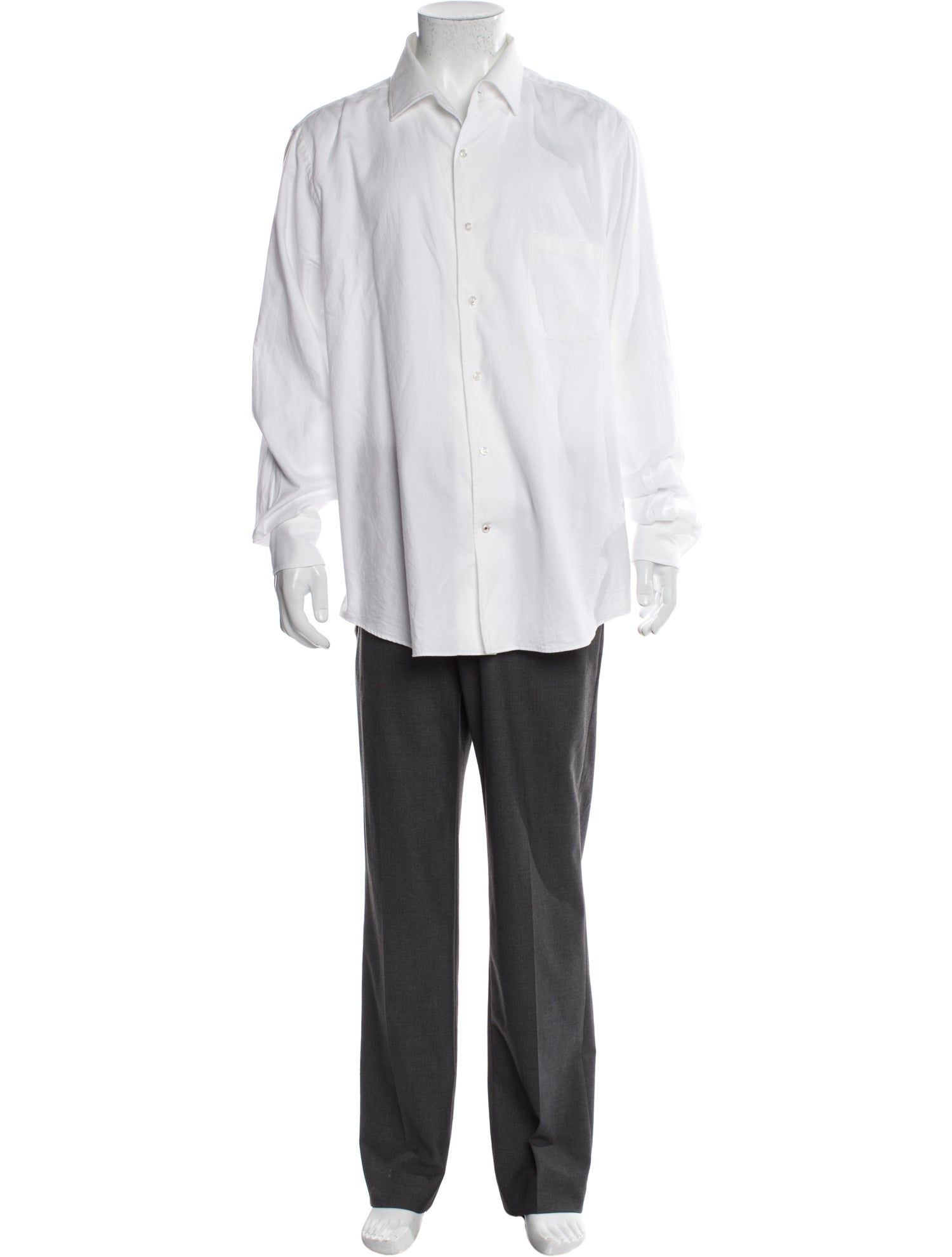 Loro Piana Long Sleeve Dress Shirt