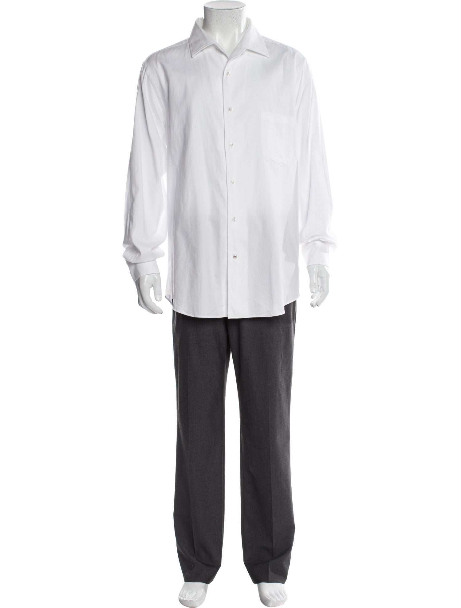 Loro Piana Long Sleeve Dress Shirt