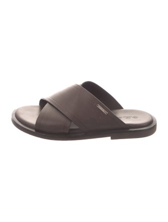 Loro Piana Leather Slides