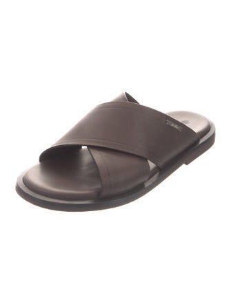 Loro Piana Leather Slides