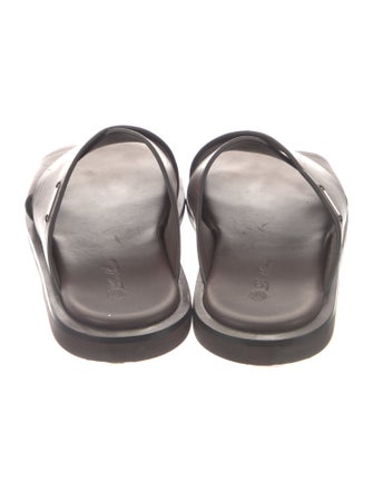 Loro Piana Leather Slides