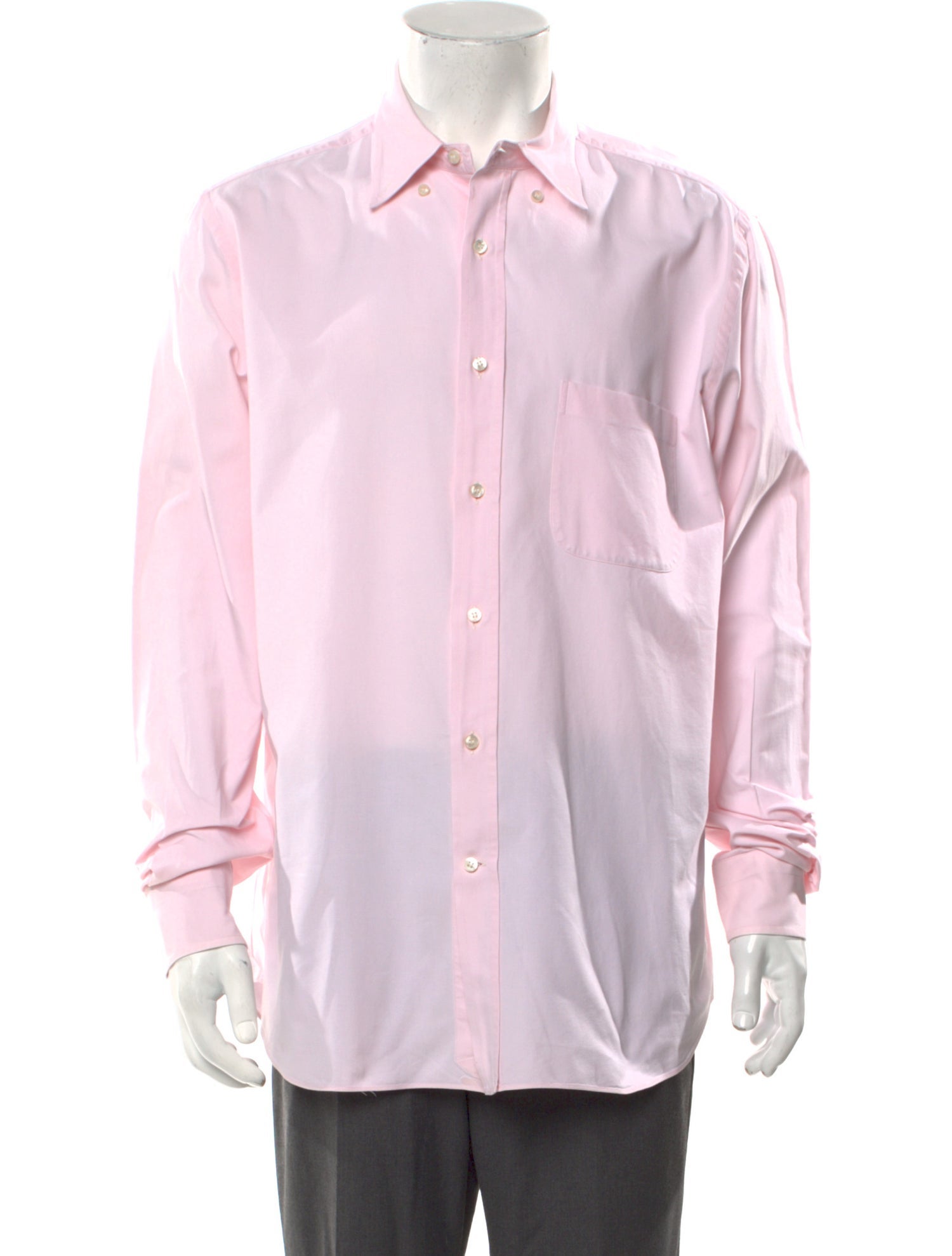 Loro Piana Long Sleeve Dress Shirt