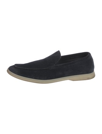 Loro Piana Summer Walk Suede Loafers