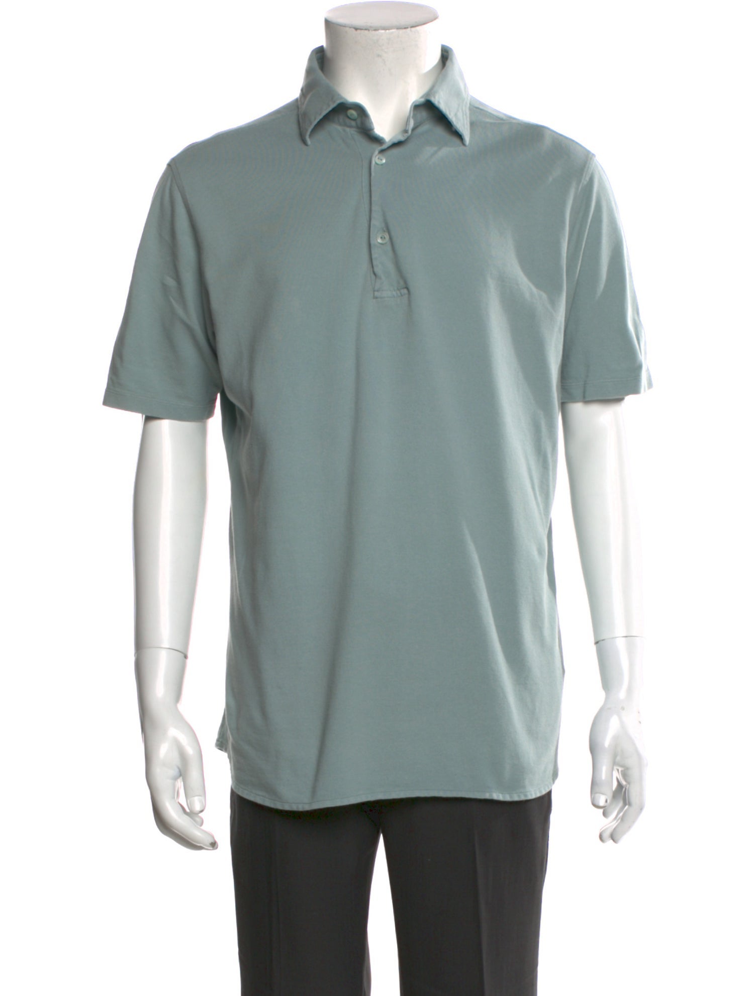 Loro Piana Collar Short Sleeve Polo Shirt