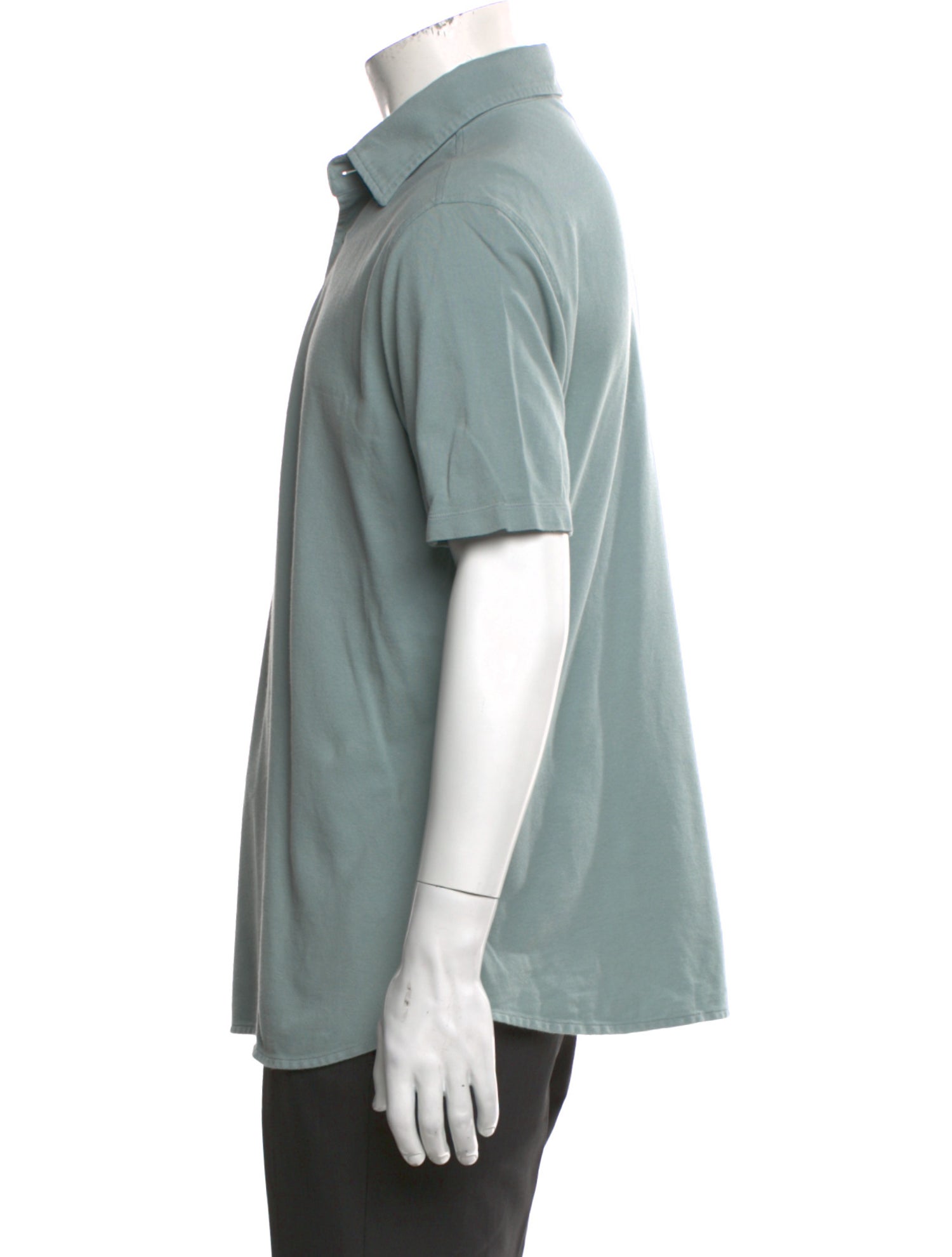 Loro Piana Collar Short Sleeve Polo Shirt