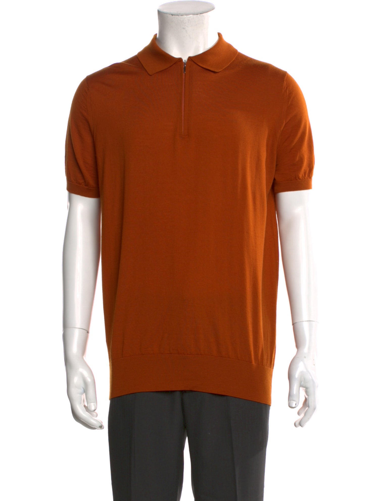 Loro Piana Virgin Wool Short Sleeve Shirt