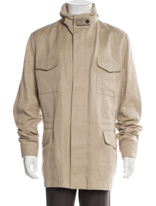 Loro Piana Traveller' Linen Utility Jacket