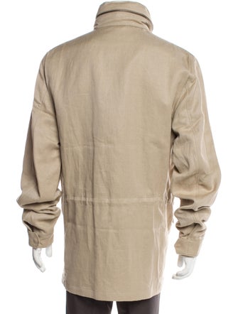 Loro Piana Traveller' Linen Utility Jacket