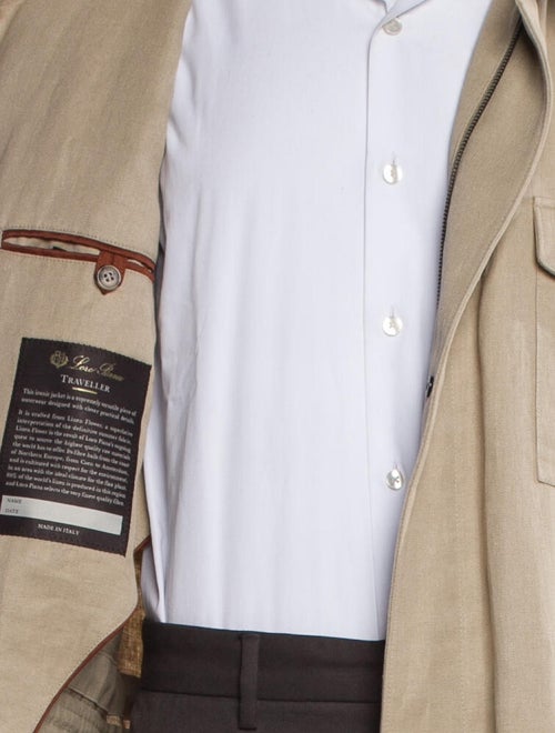 Loro Piana Traveller' Linen Utility Jacket