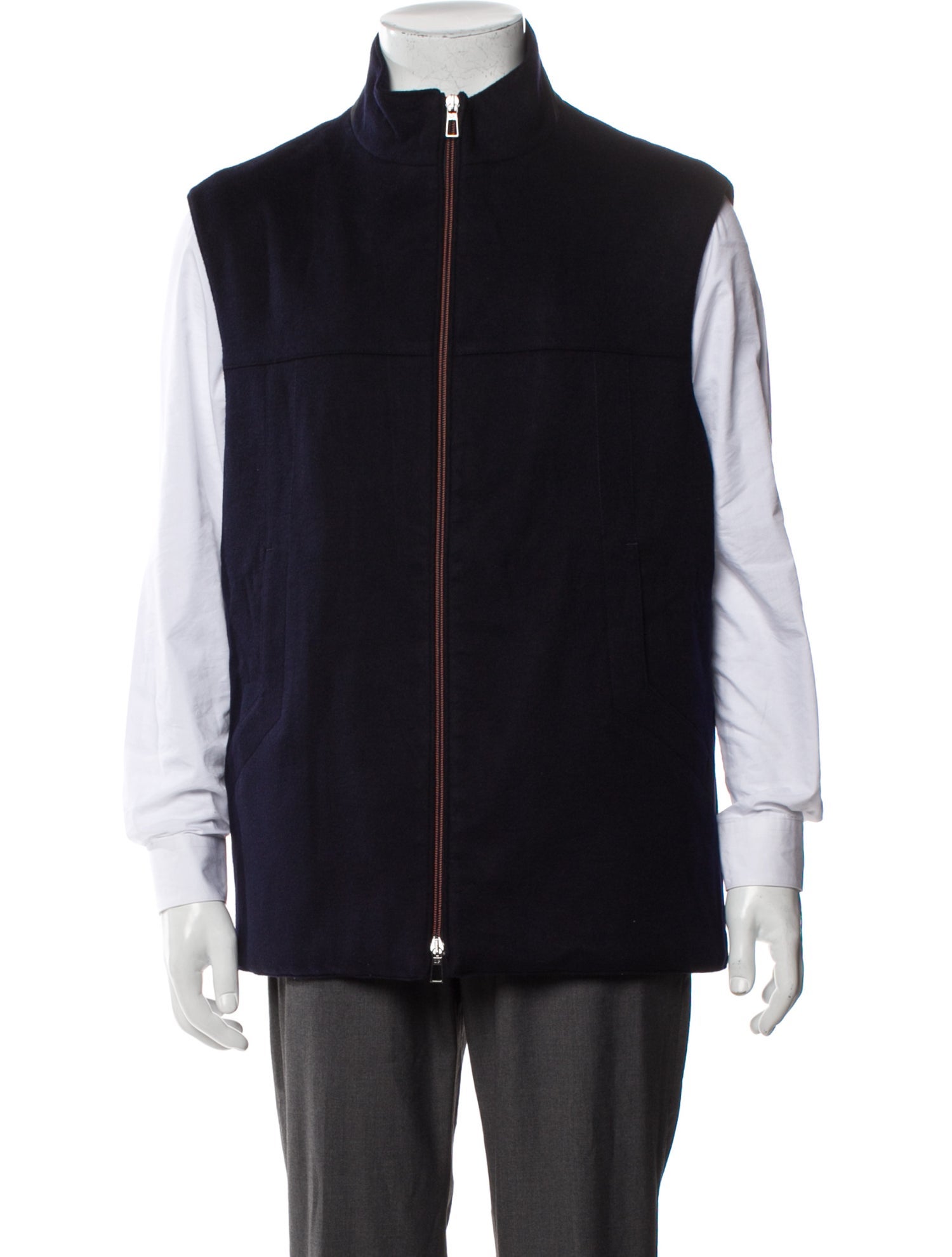 Loro Piana Green Storm System Cashmere Vest