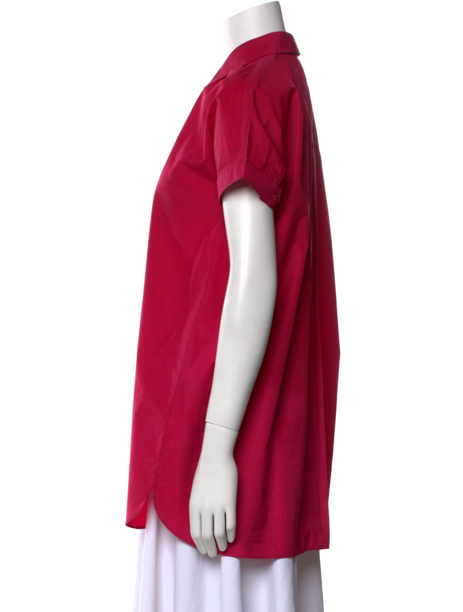 Loro Piana Short Sleeve Button-Up Top