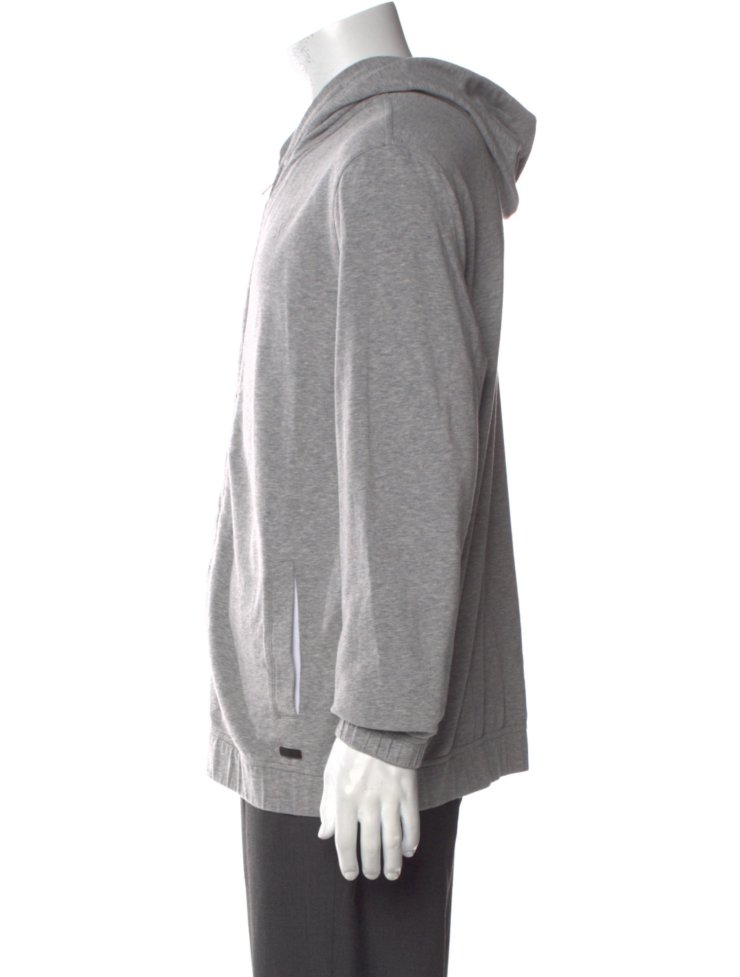 Loro Piana V-Neck Long Sleeve Hoodie