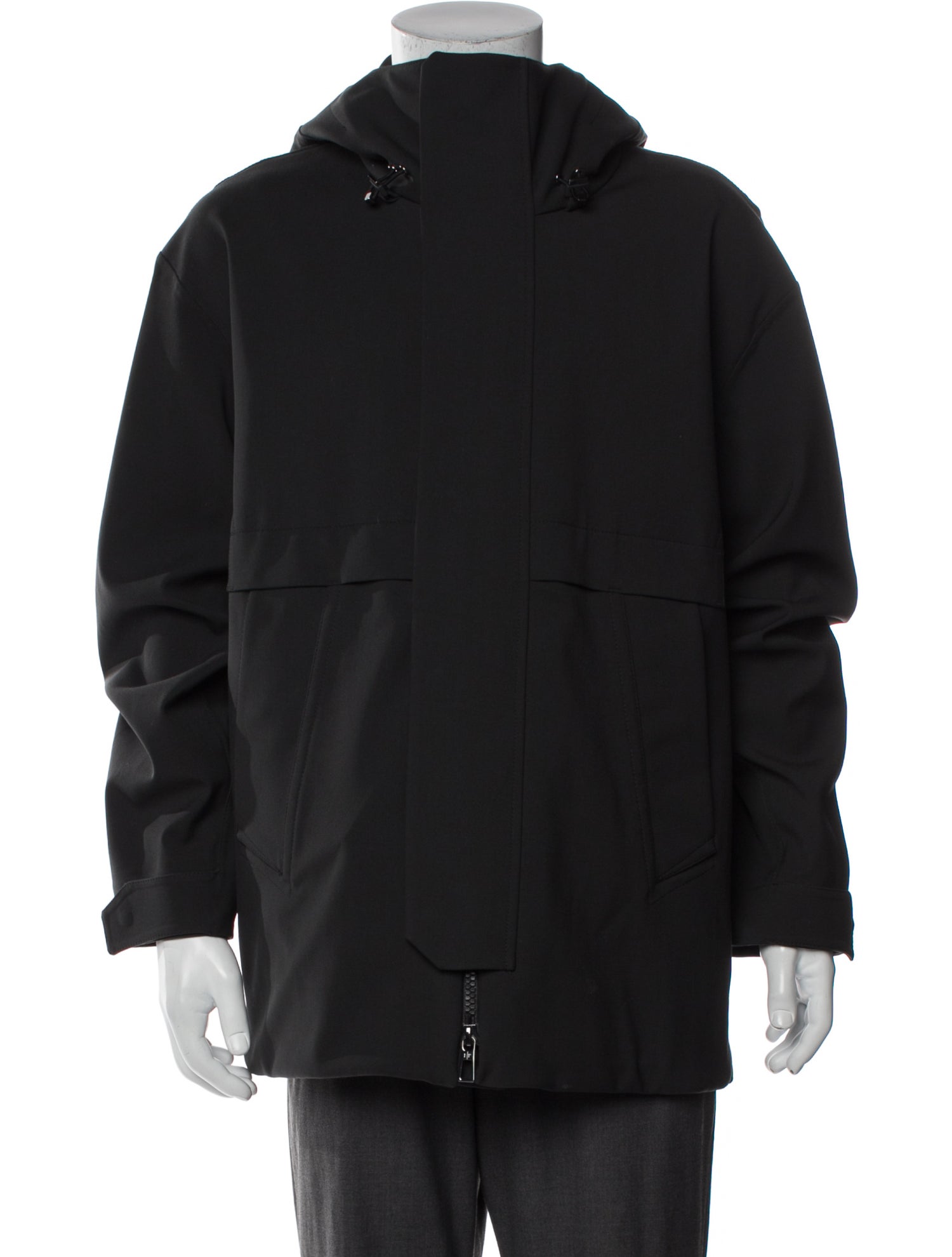 Loro Piana Three Layer Storm System Virgin Wool Parka