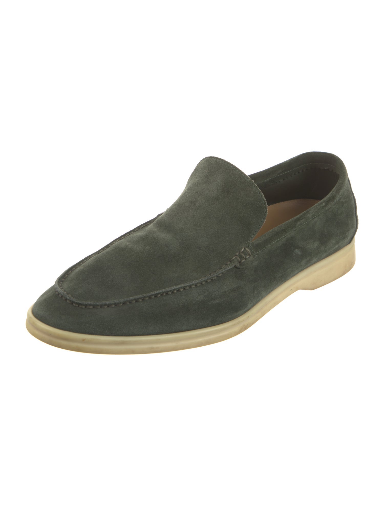 Loro Piana Summer Walk Suede Loafers