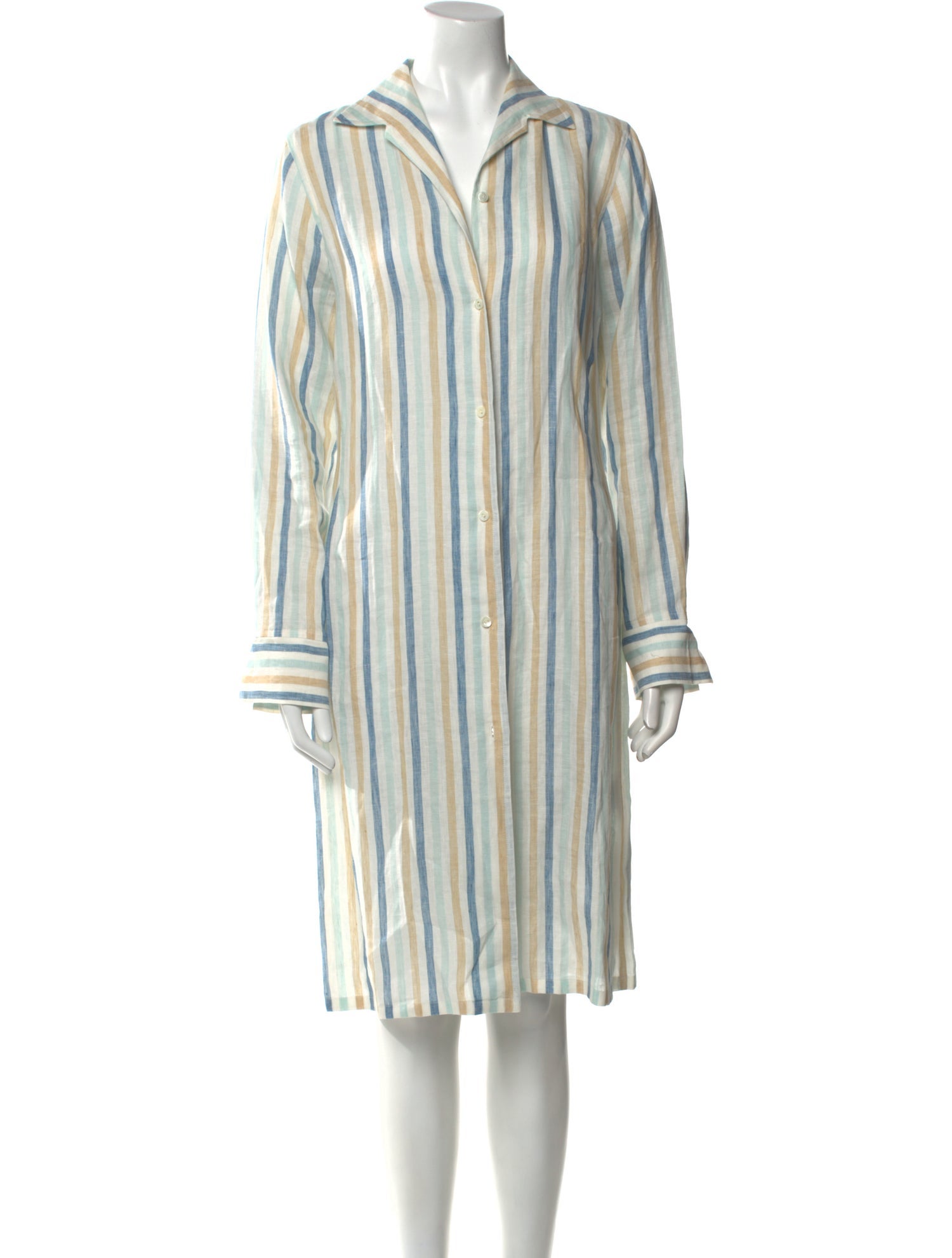 Loro Piana Linen Knee-Length Dress