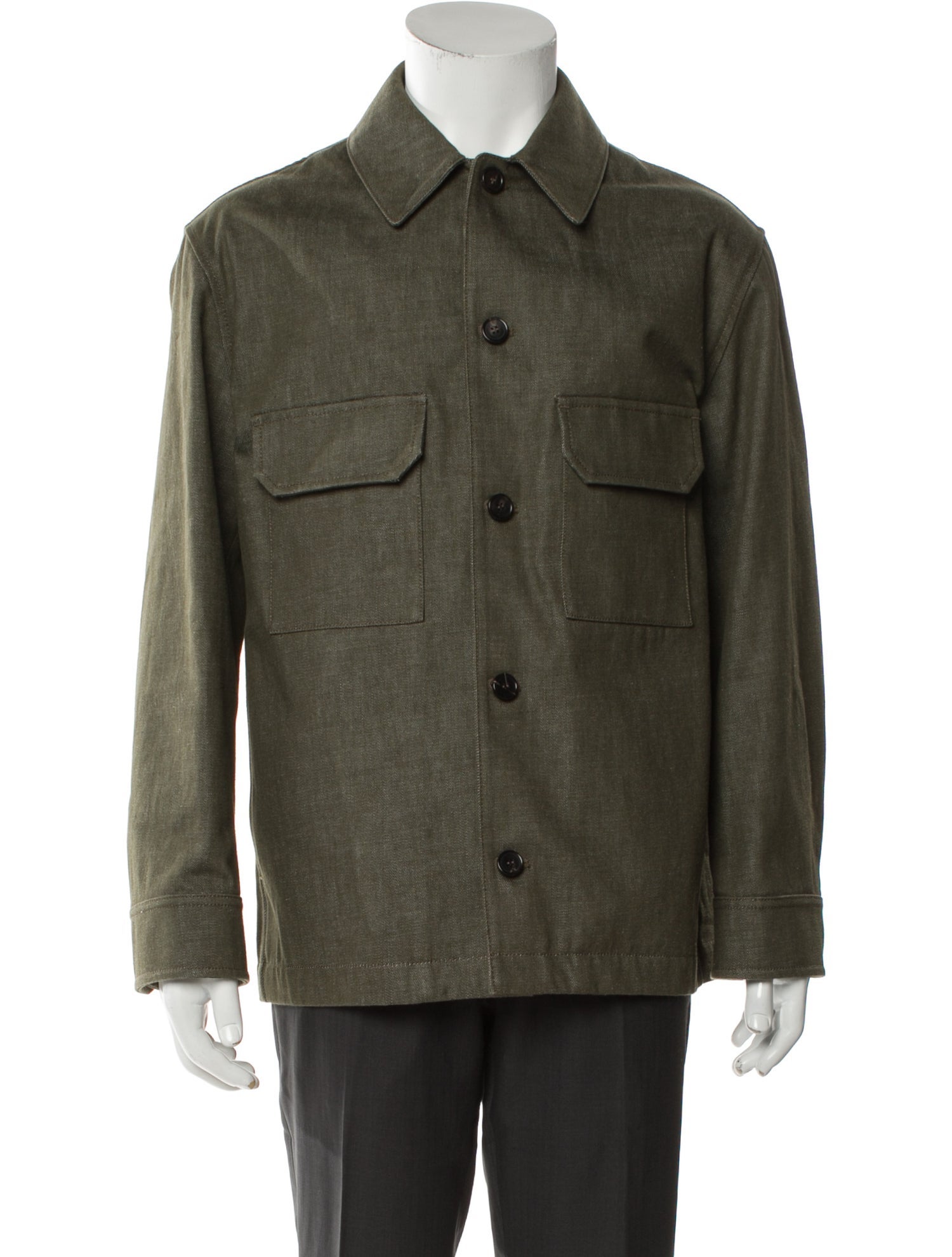 Loro Piana 'Daito Denim Overshirt' Utility Jacket