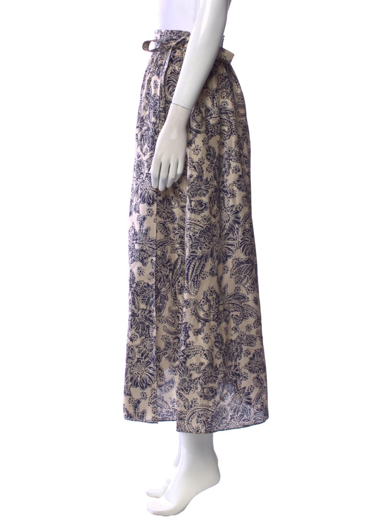 Loro Piana Leah Midi Length Skirt