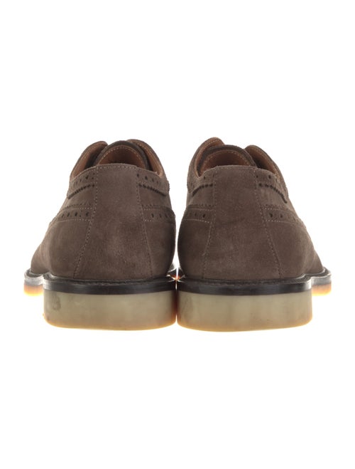 Loro Piana Suede Lasercut Accents Brogues