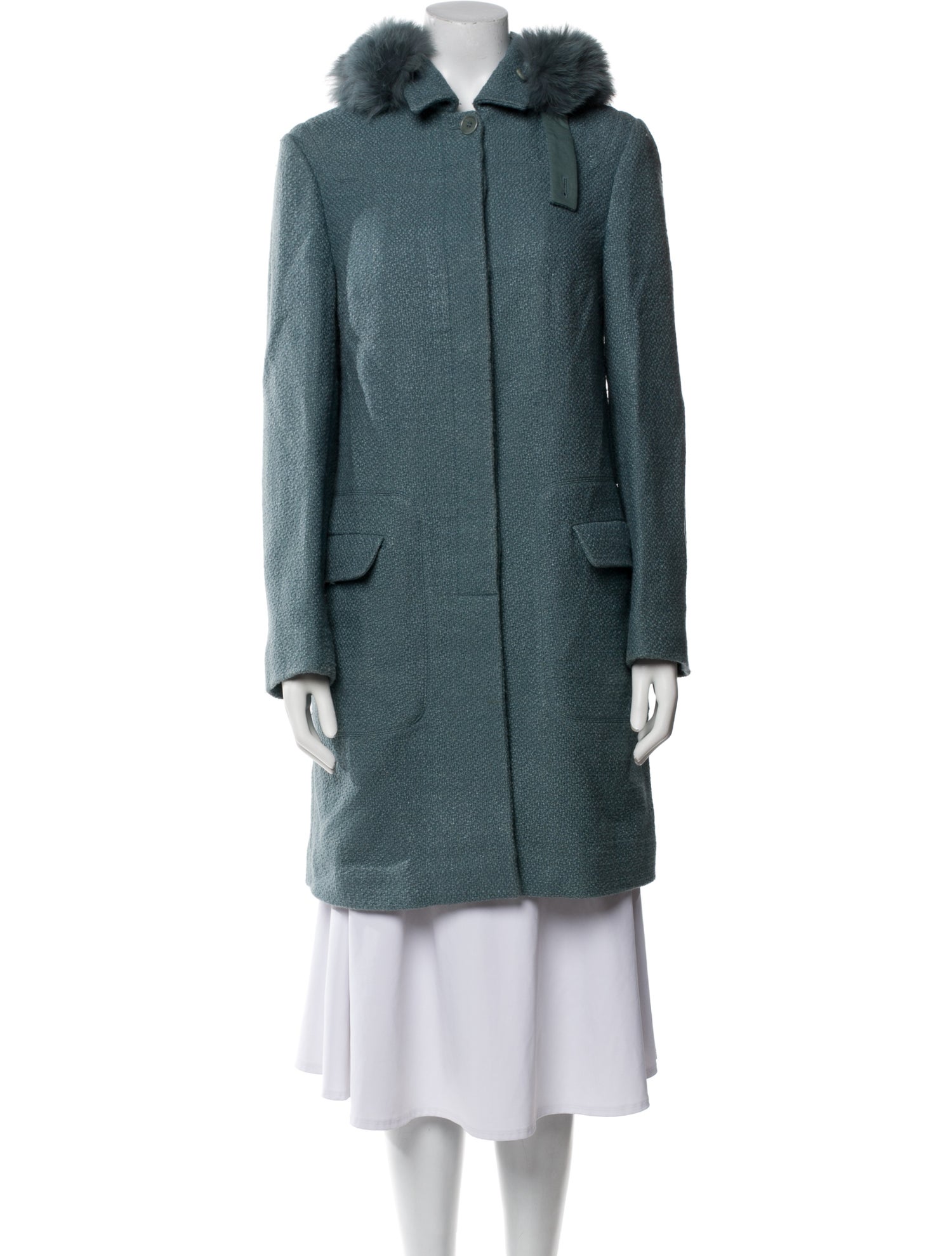 Loro Piana Silk Fur Coat