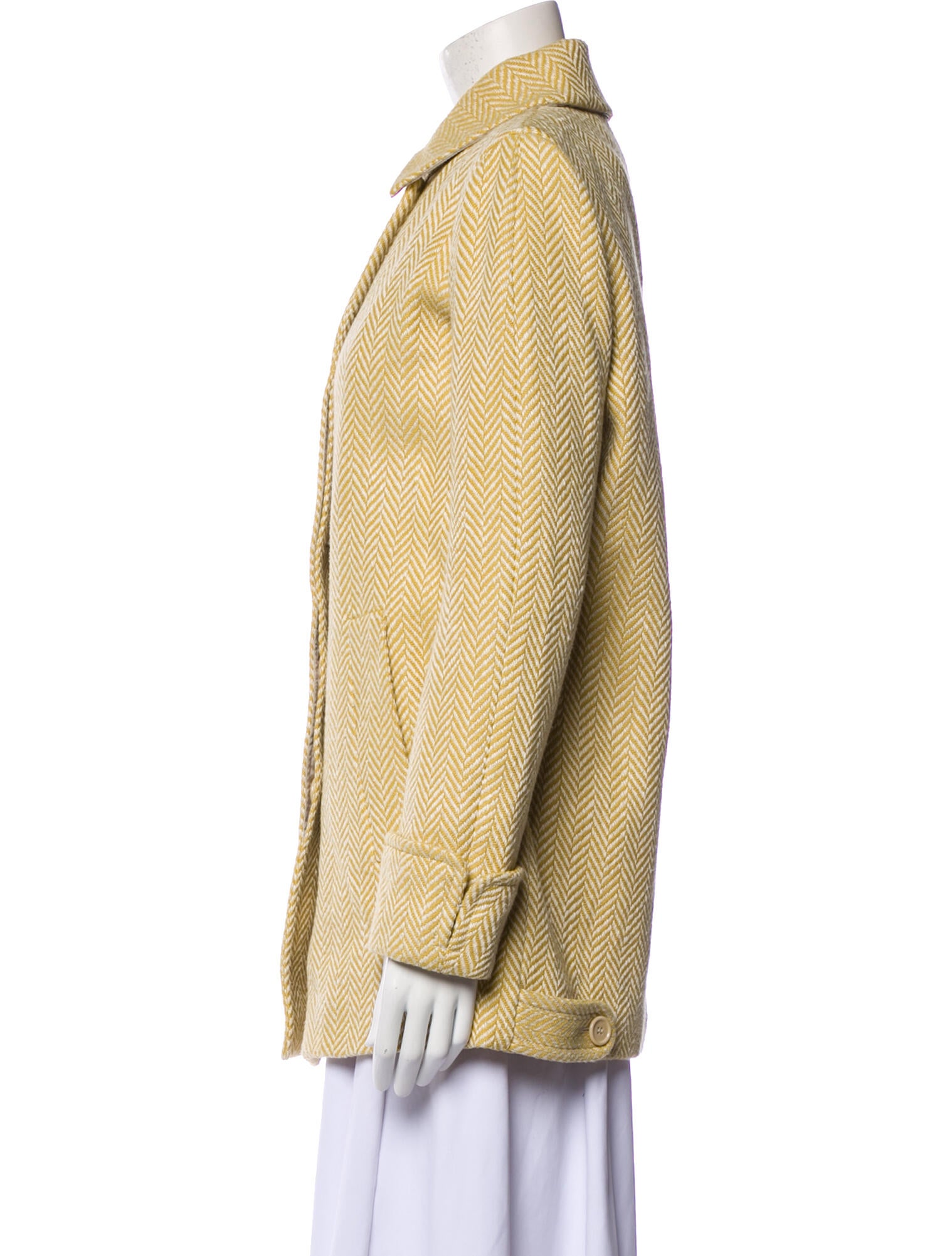 Loro Piana Cashmere Striped Coat
