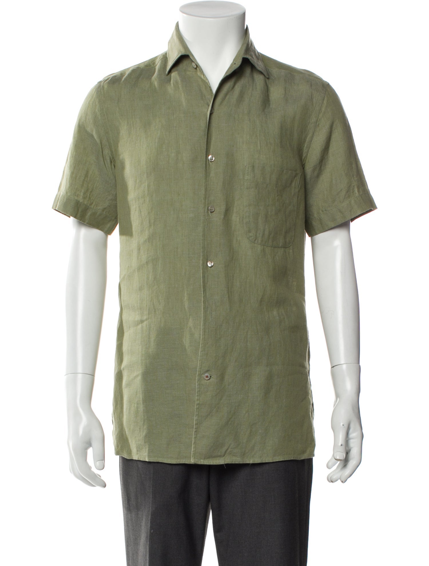 Loro Piana Andre Linen Shirt