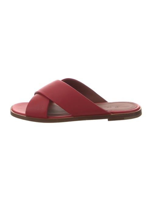 Loro Piana Emma Leather Slides