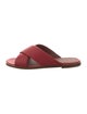Loro Piana Emma Leather Slides