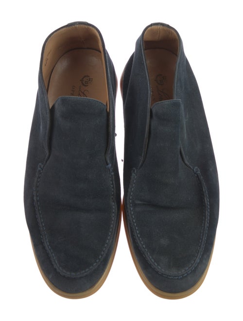 Loro Piana Open Walk Suede Boots
