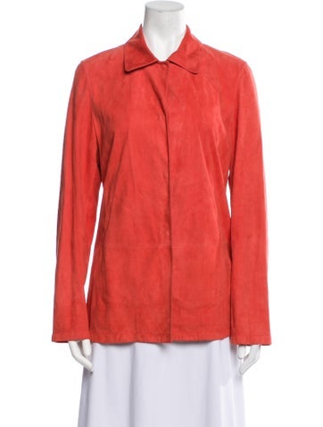 Loro Piana Jackets Vintage Leather Jacket Us6, It42 | M