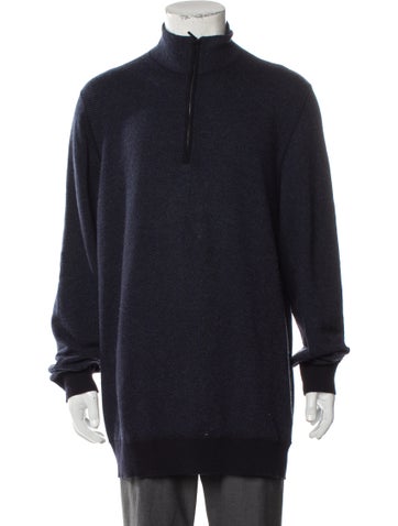 Loro Piana Sweaters Cashmere Striped Polo Sweater XXL