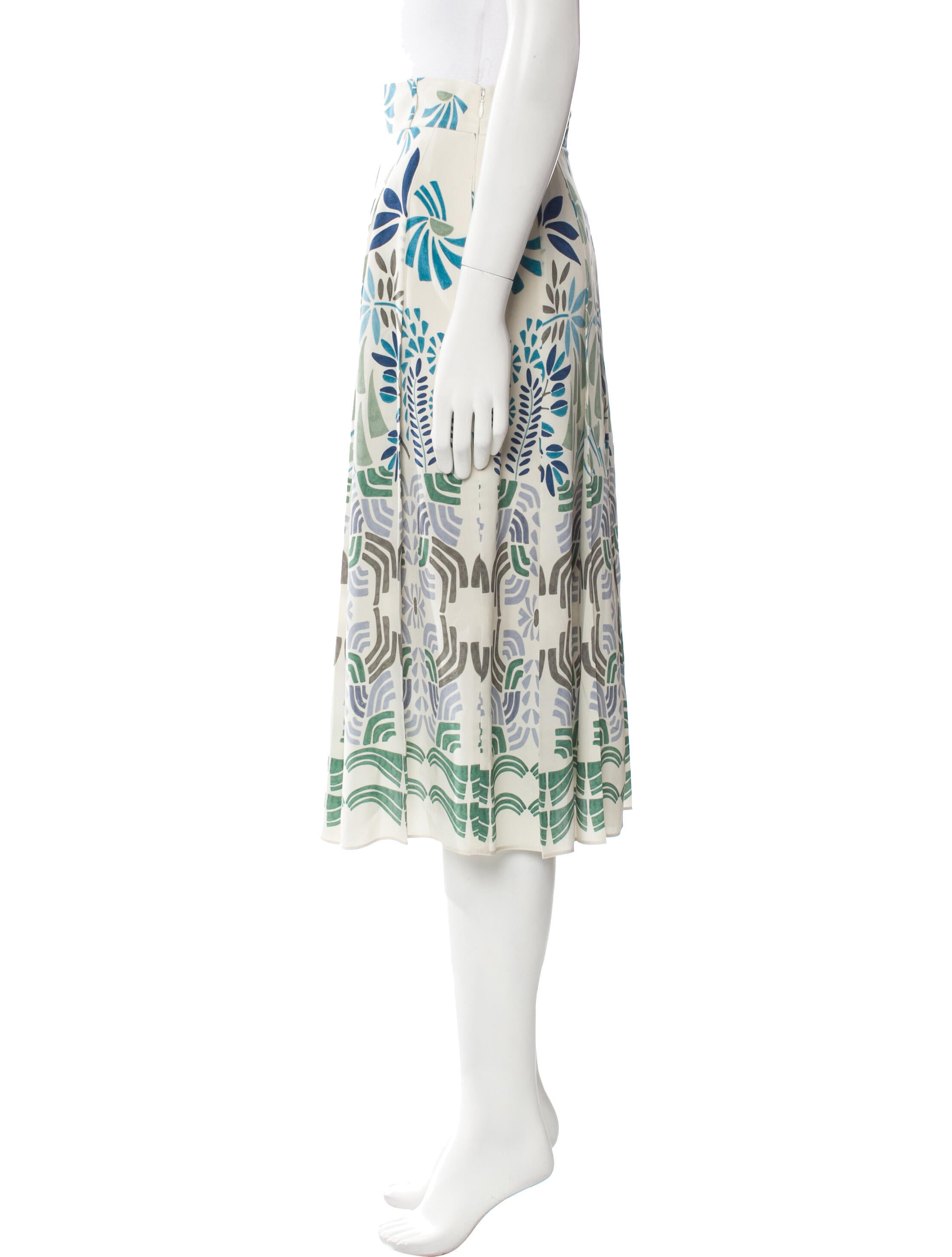 Loro Piana Vintage Midi Length Skirt