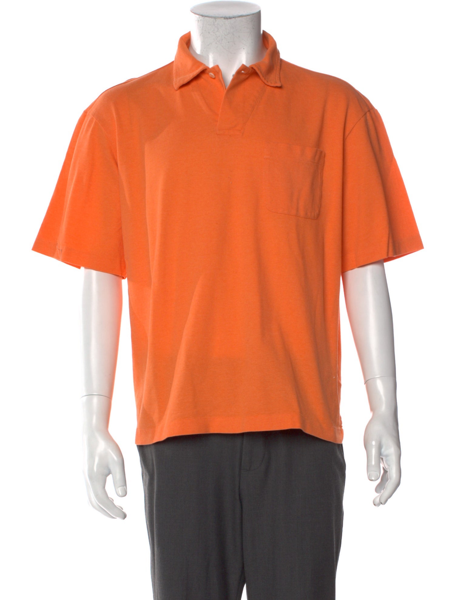 Loro Piana Collar Short Sleeve Polo Shirt