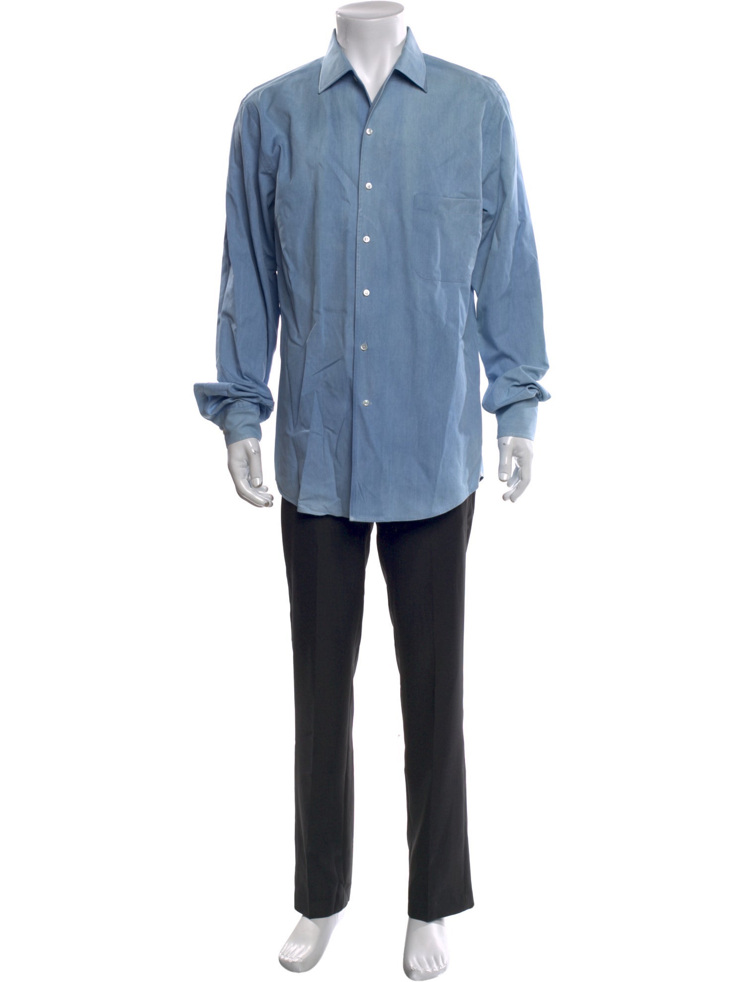 Loro Piana Long Sleeve Dress Shirt