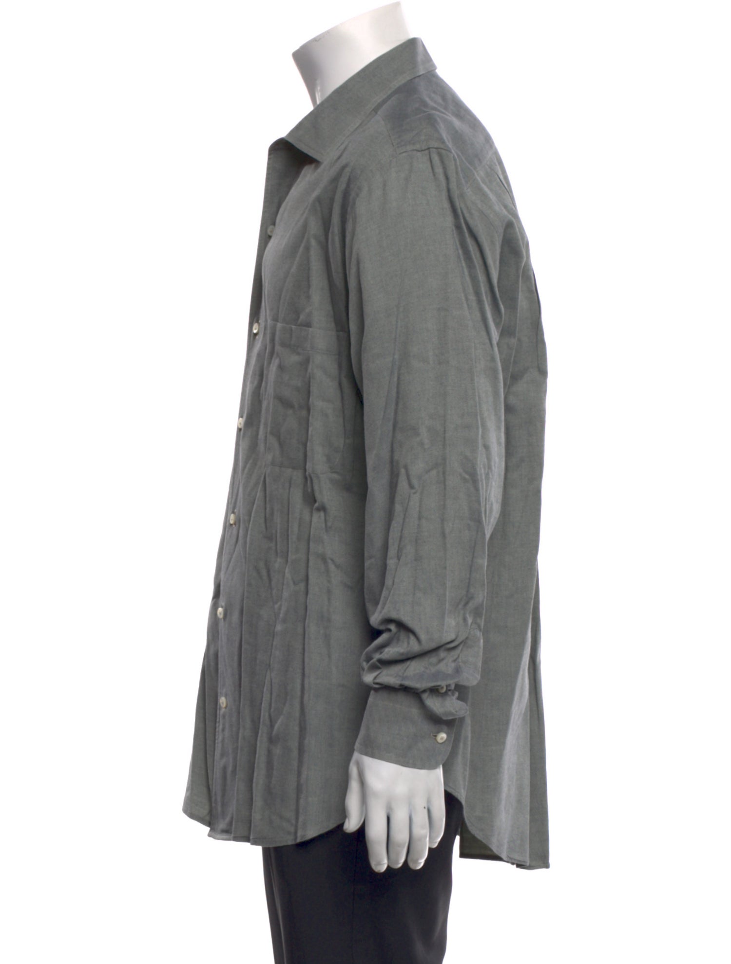 Loro Piana Long Sleeve Dress Shirt