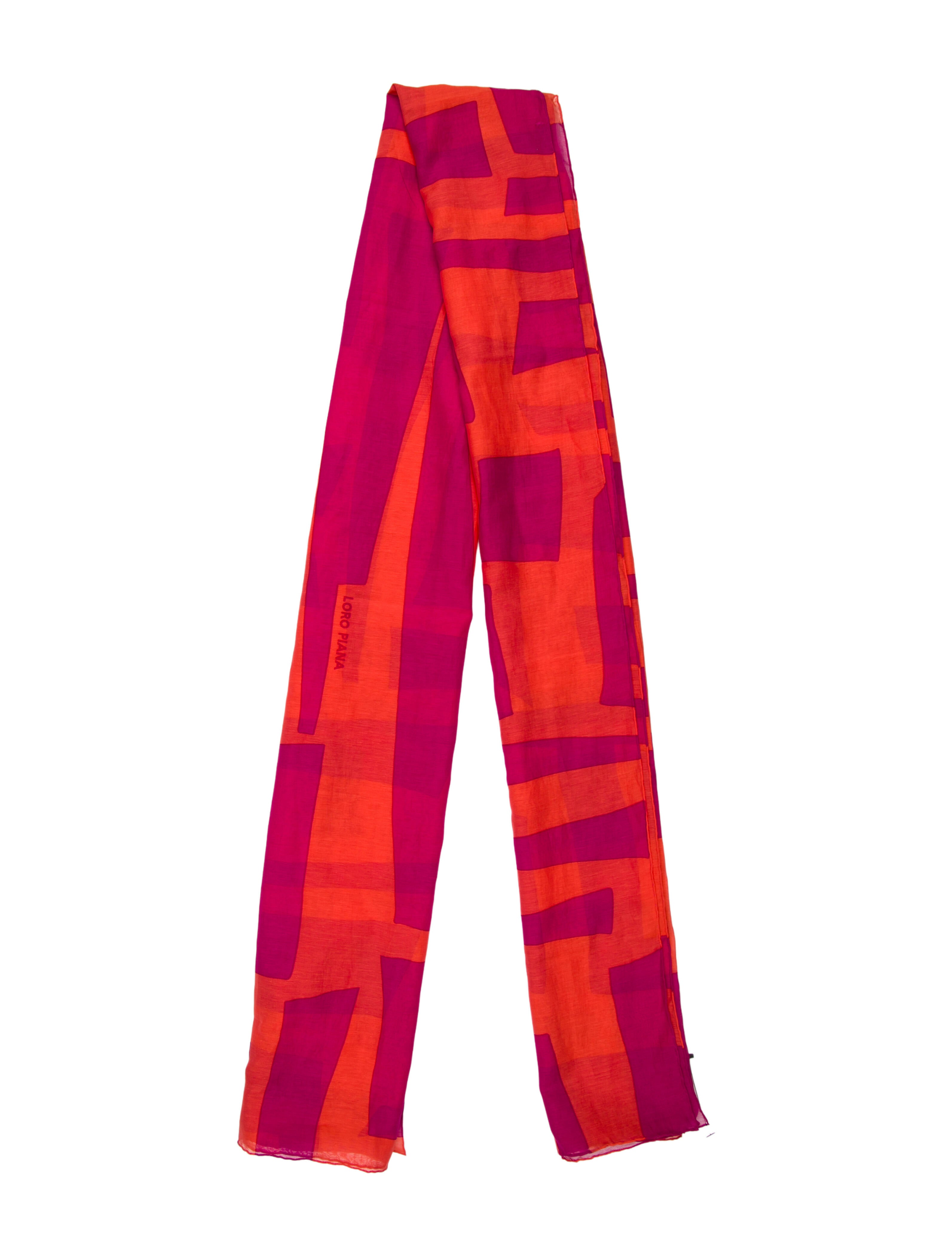 Loro Piana Printed Scarf