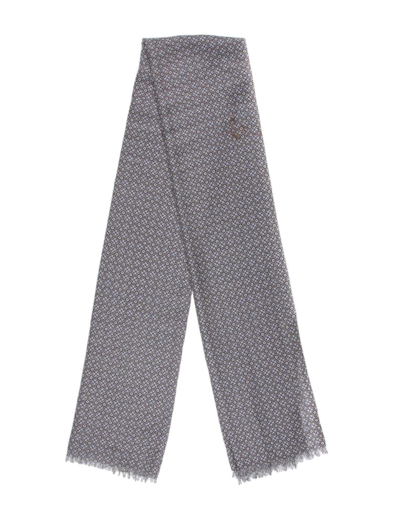 Loro Piana Cashmere Printed Scarf